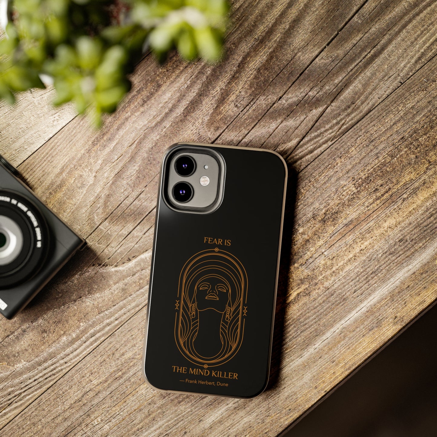 Fear is the Mind Killer Dune iPhone Tough Case | Embrace the Epicness of Dune with a Powerful Quote