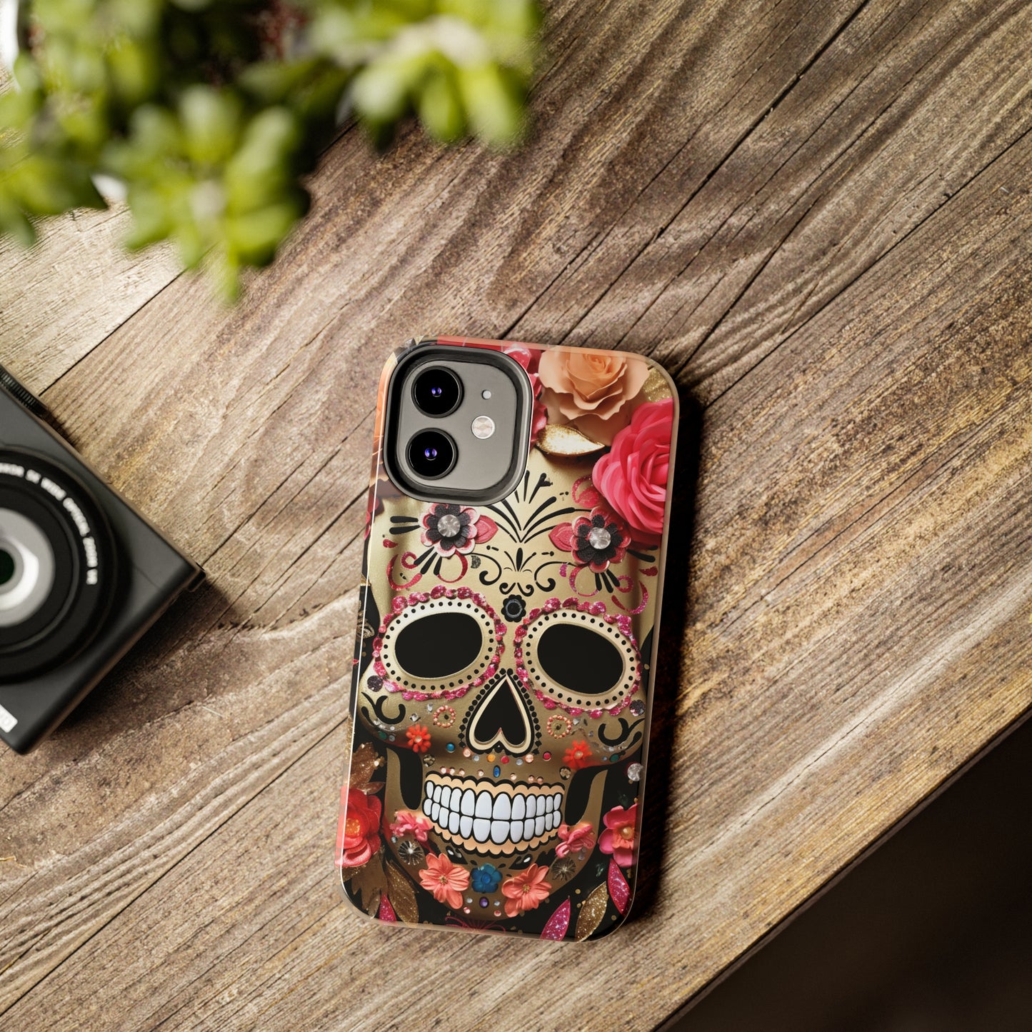 Sugar Skull iPhone Case | Day of the Dead Aesthetic for Apple iPhone Models