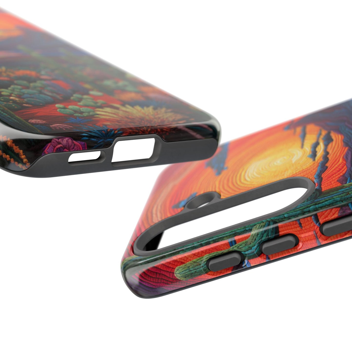 Cactus Desert Sunset Phone Case