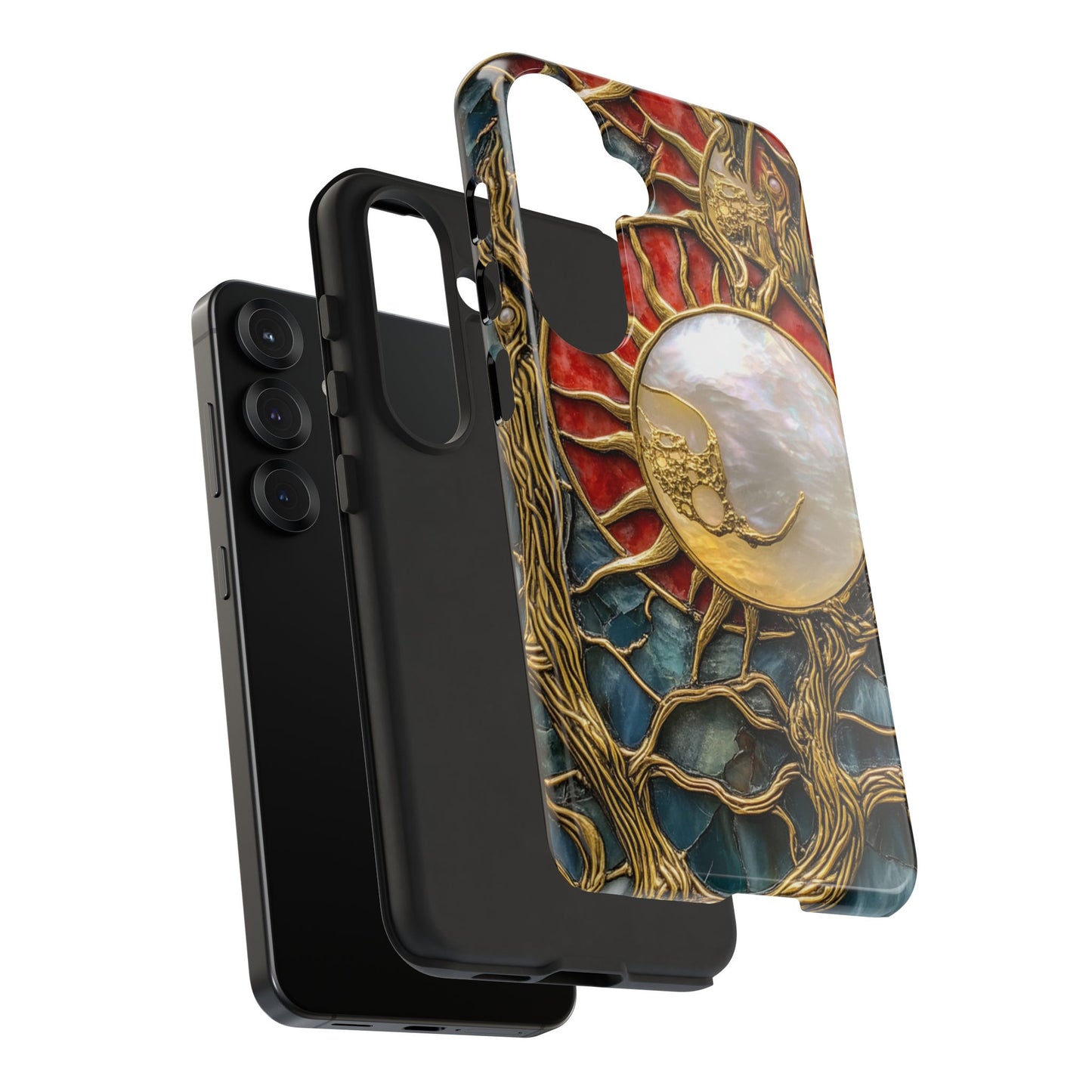 Tree of Life Gold Sun Boho Tough Case