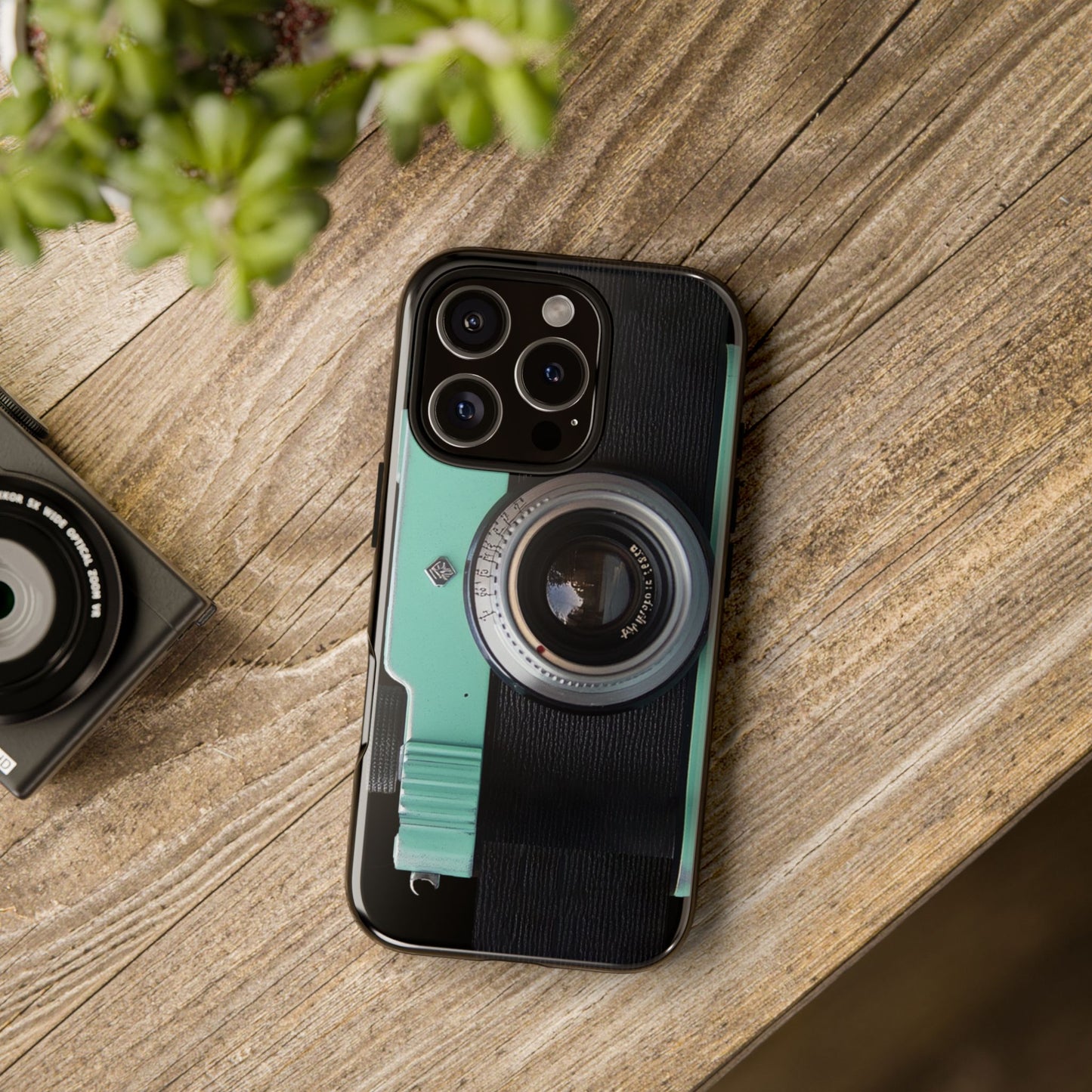 Phone Case, Vintage Camera Design