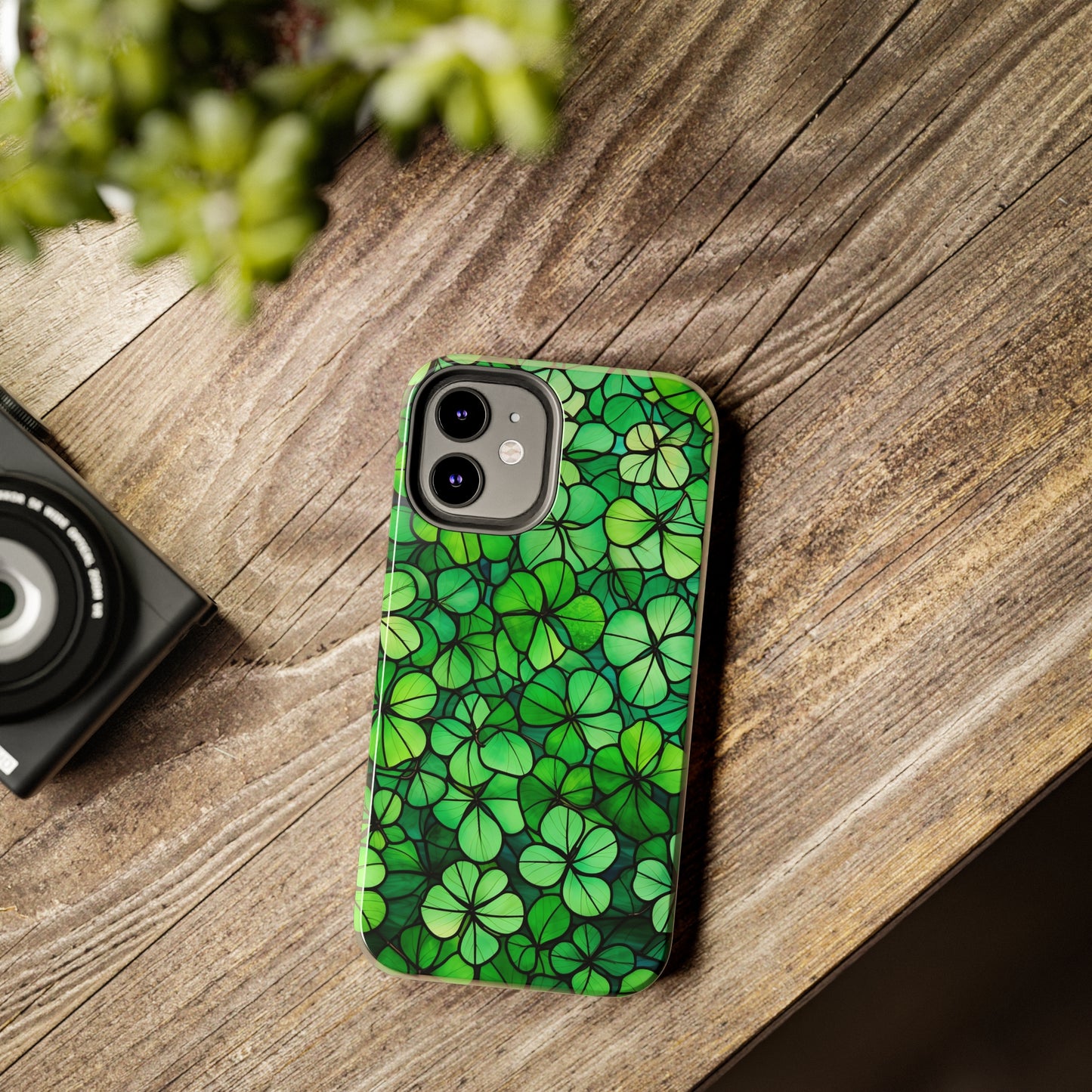 Four Leaf Clover iPhone Case | Embrace the Symbol of Luck and Good Fortune