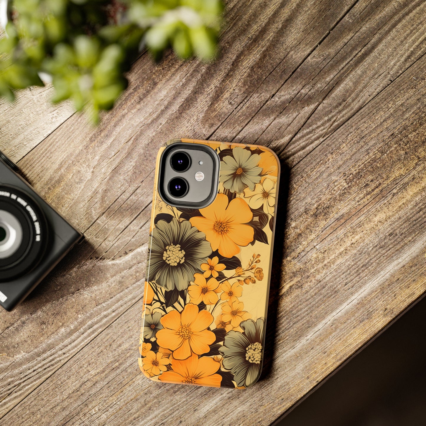 Vintage Floral iPhone Case | Timeless Elegance and Device Protection