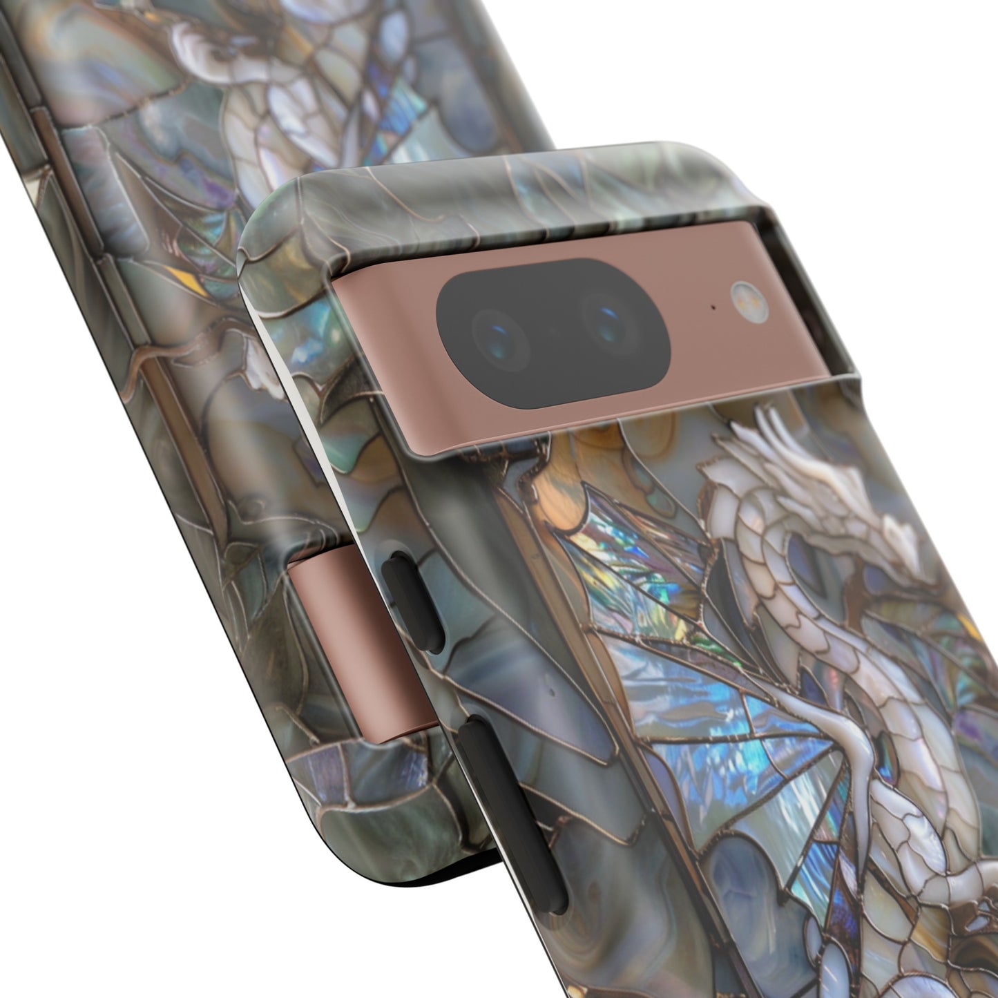 Year of the Dragon Stained Glass Illusion Phone Case