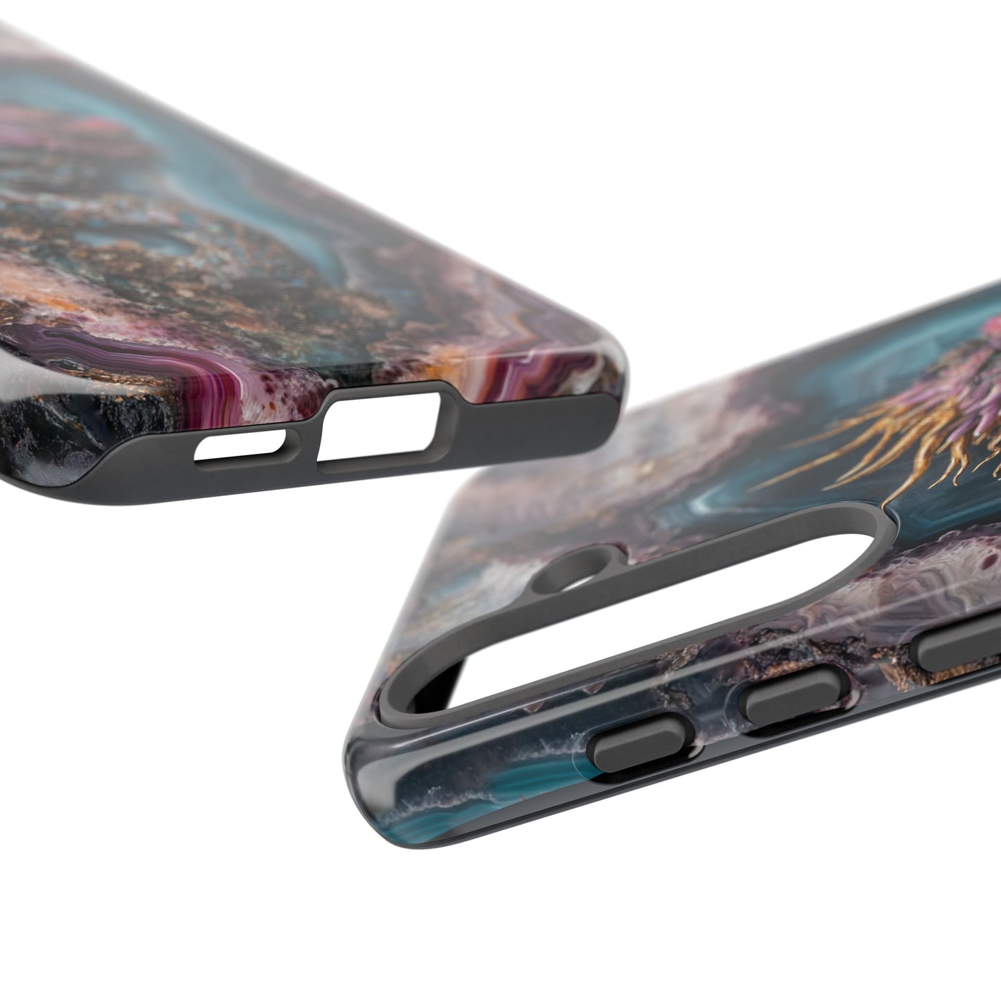 Dragon Agate Slice Geode Phone Case