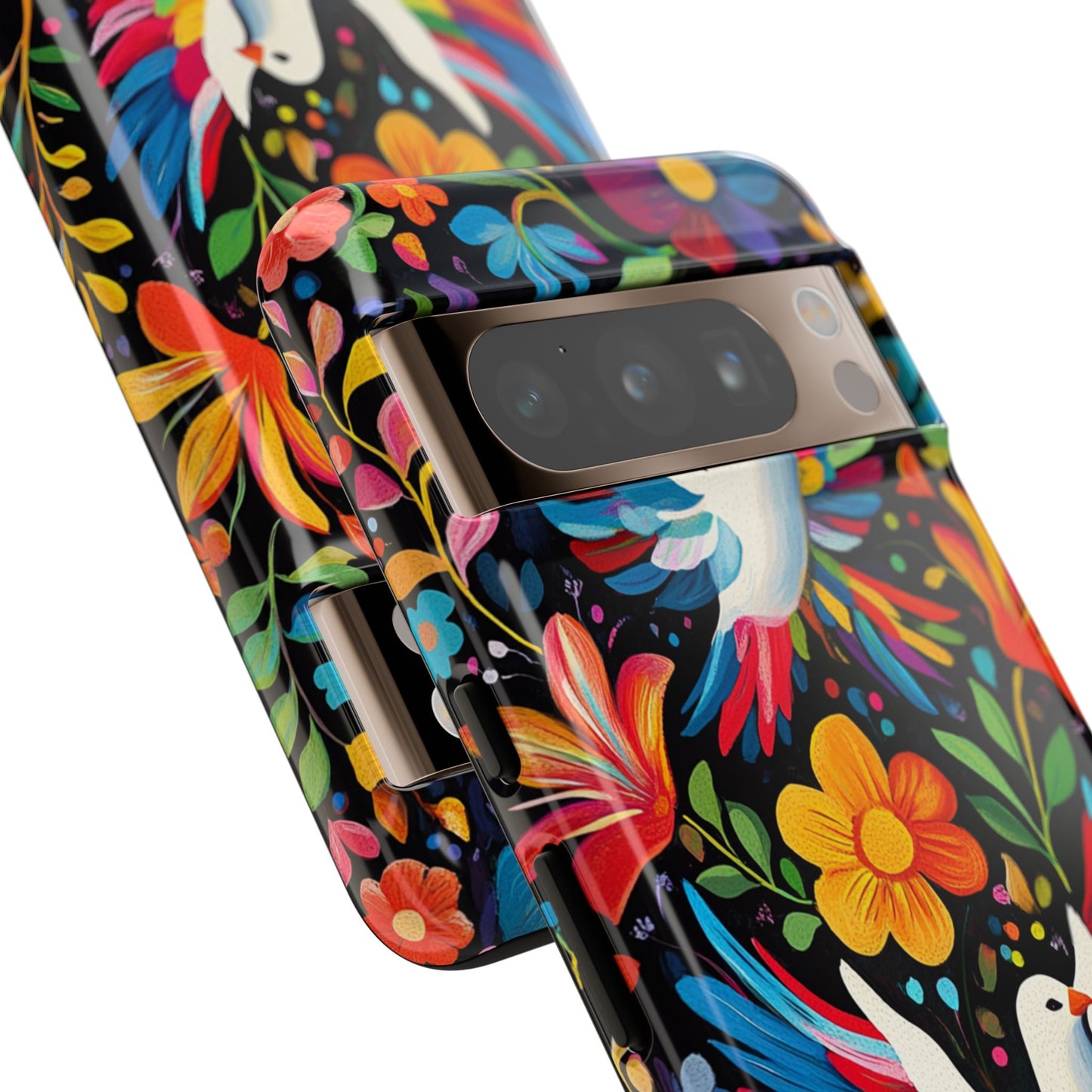 Mexican Style Art Peace Doves Phone Case