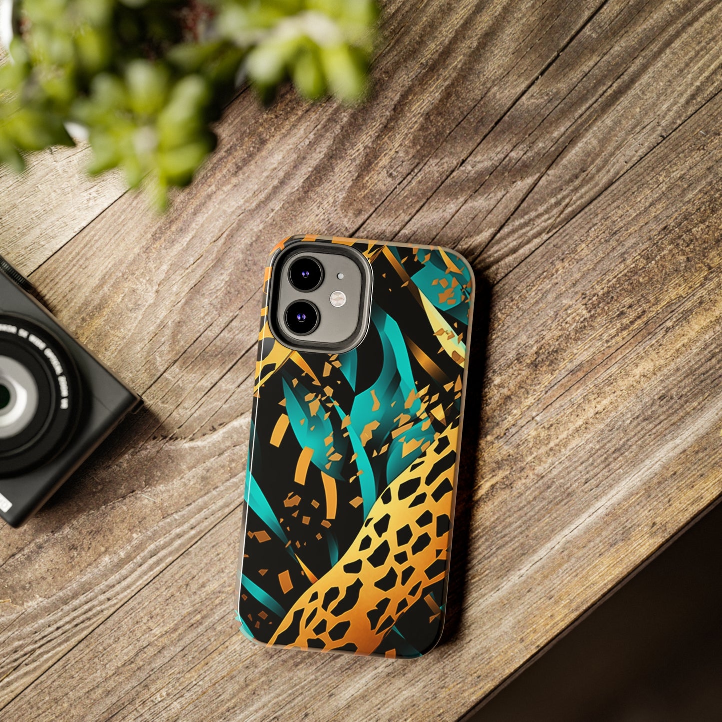 Opulent Wilderness: Luxury Leopard Design | Timeless Elegance iPhone Case