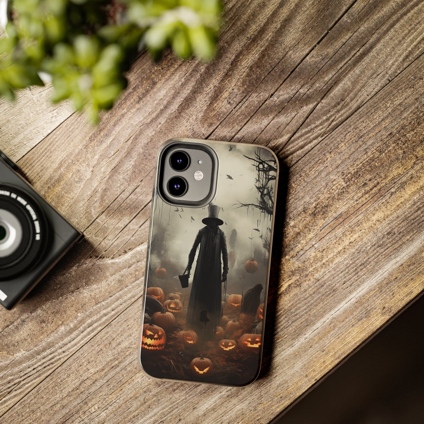 Creepy Halloween iPhone Case | Embrace Spooky Style and Haunting Ambiance