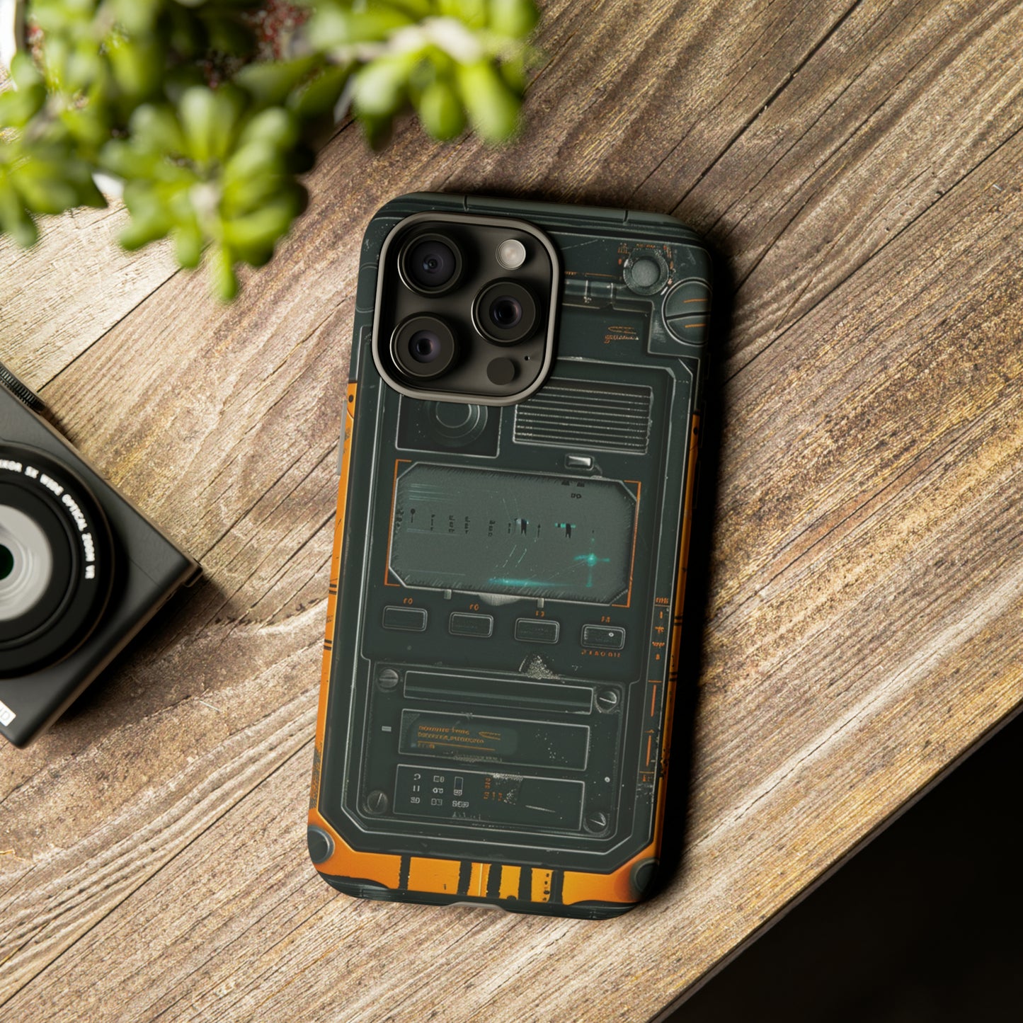 Cyberpunk Sci-Fi Techno Communicator Phone Case