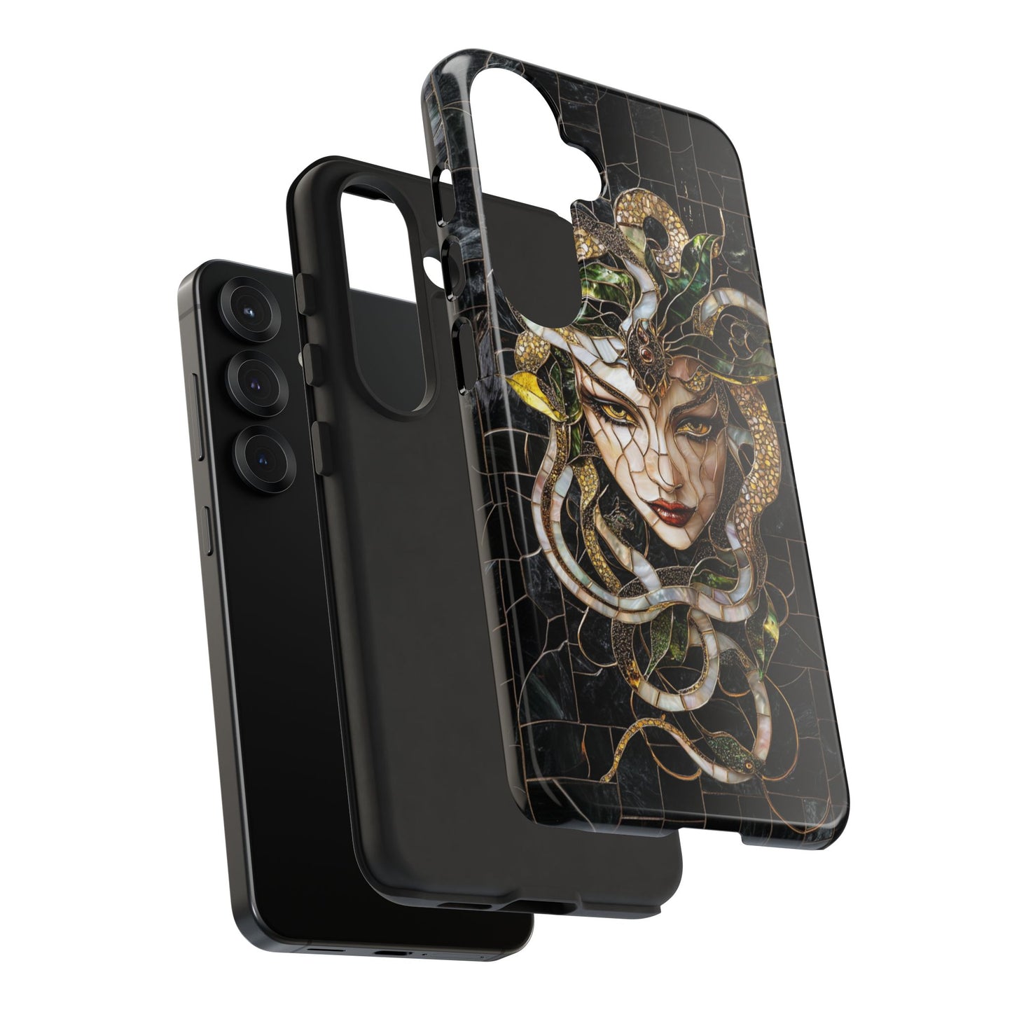 Stained Glass Medusa Phone Case