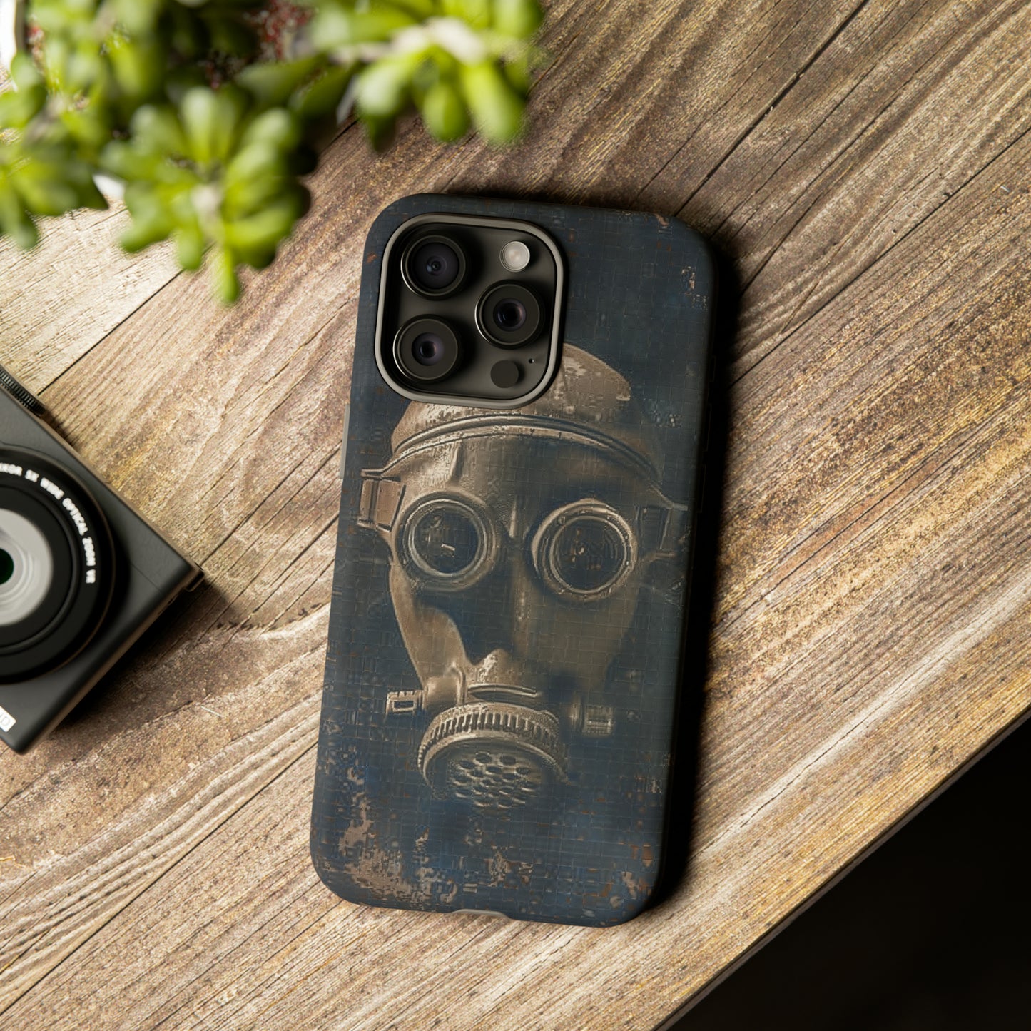 Apocalyptic Gas Mask Phone Case
