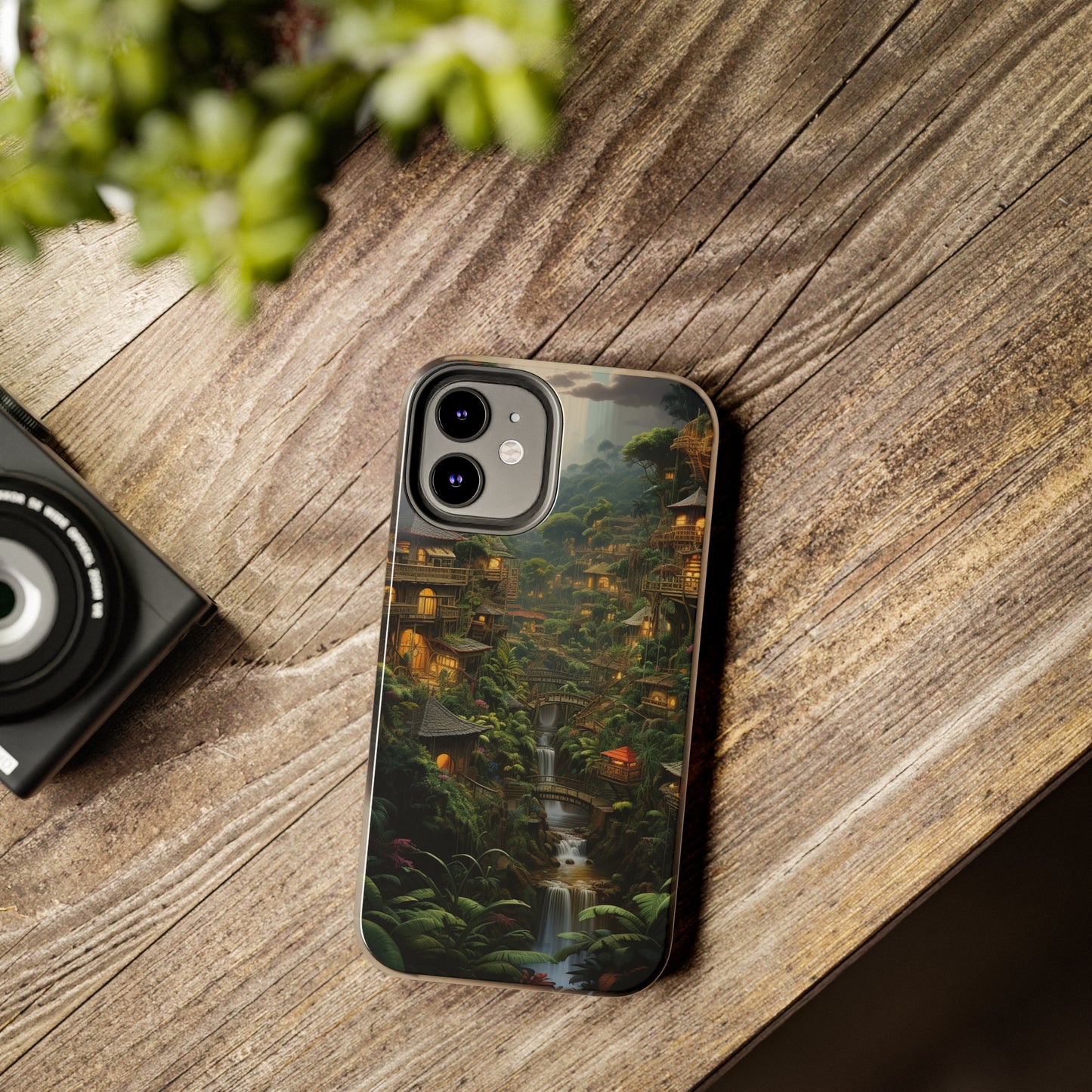 Magical Village Forest iPhone Case | Embrace Enchantment and Natural Wonder