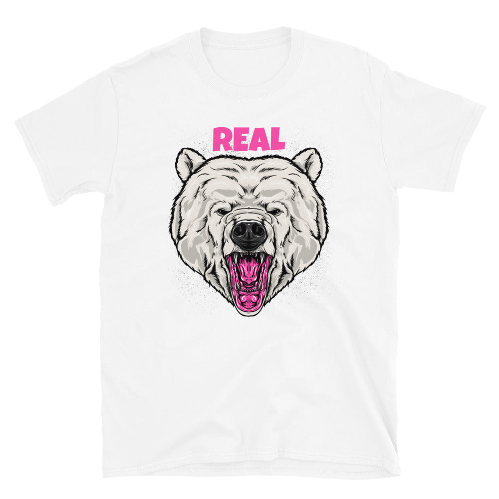 Roaring Style: Real Bear T-Shirt for Wildlife Festival Party Enthusiasts