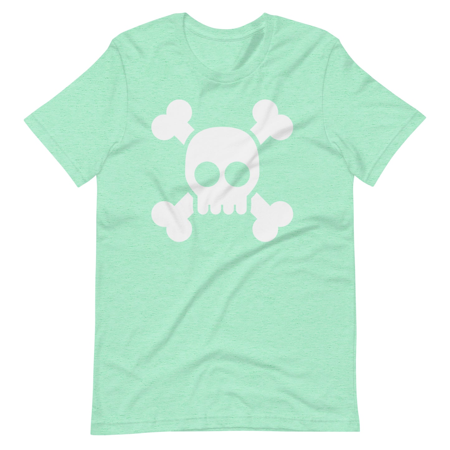 Ruthless Charm: Large Skull and Crossbones Pirate T-Shirt