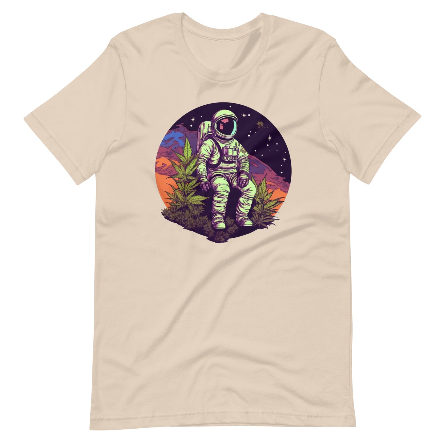 Psychedelic Space Explorer: Spaced Out Hippie Astronaut T-Shirt