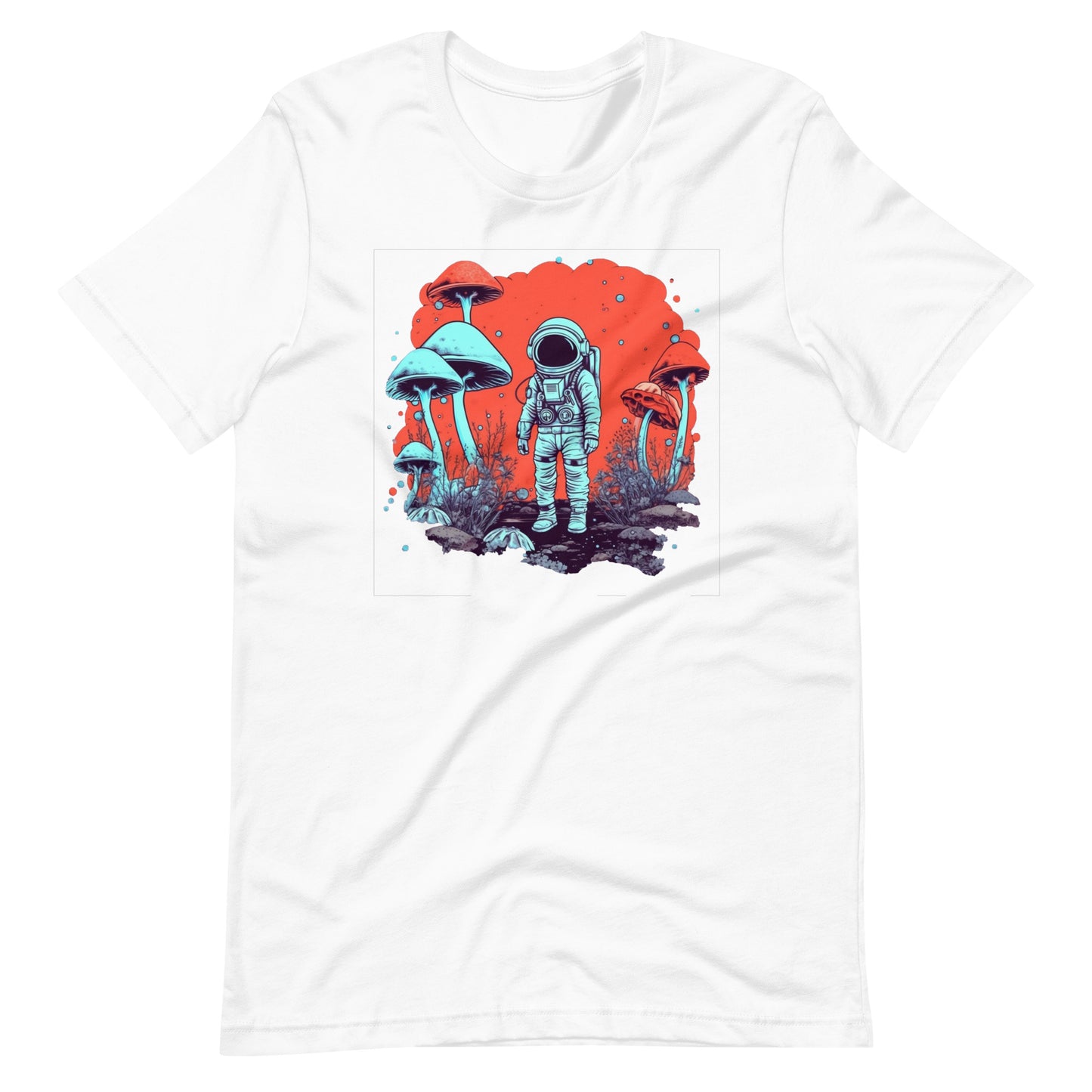 Psychedelic Spacetime: Spaced Out Psychonaut Magic Mushroom T-Shirt