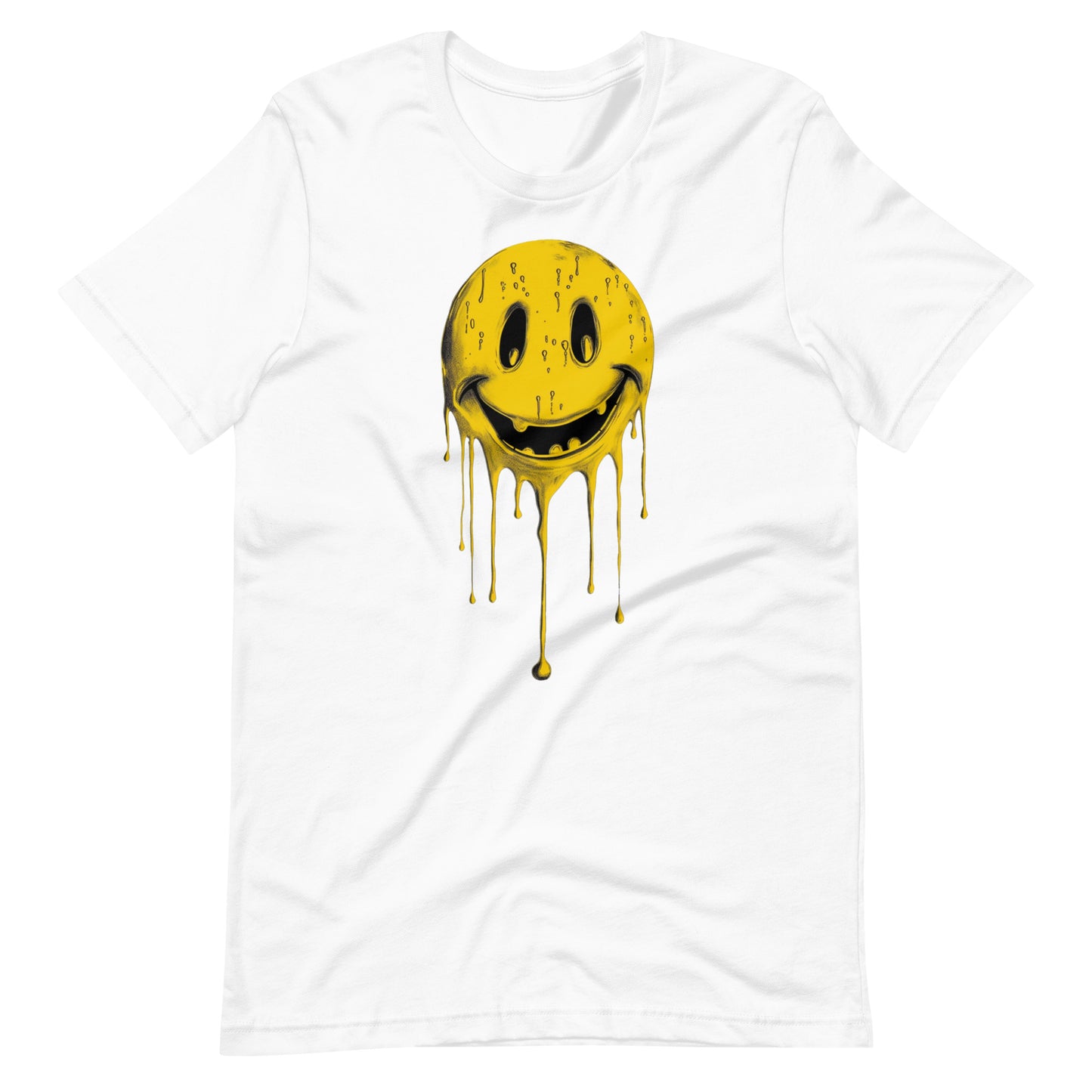 Melting Smiley Face T-Shirt - Embrace Vintage Vibes