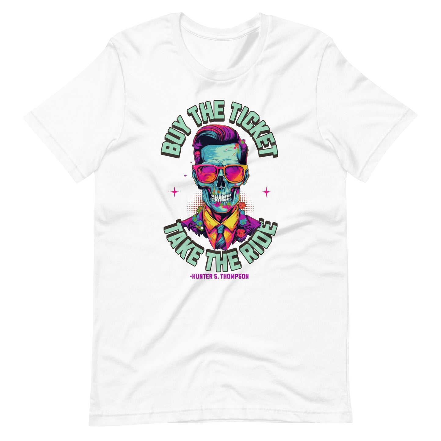 Retro Skull Hunter S. Thompson Unisex T-Shirt - Embrace the Adventure