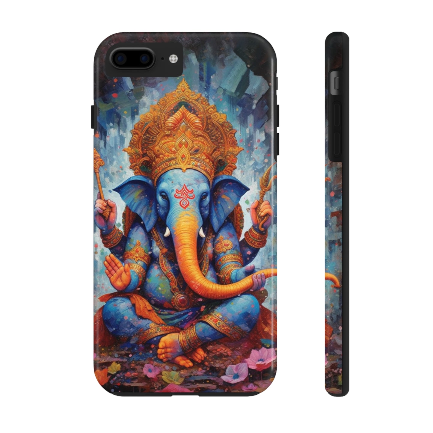 Divine Daze: Psychedelic Ganesh Hindu God | Sacred Design | Tough iPhone Case
