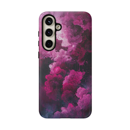 Magenta and Blue Color Explosion Phone Case