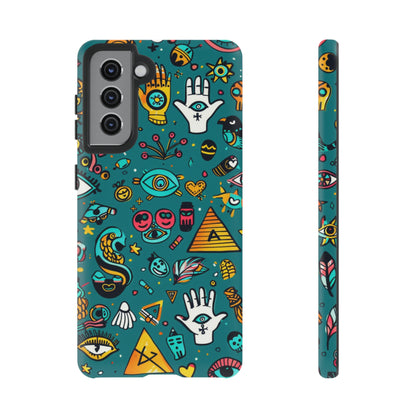 UFOs and Ancient Egypt Talisman Collage Phone Case