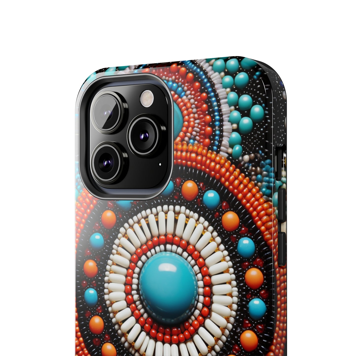 Native American Beadwork iPhone Case | Embrace Traditional Craftsmanship with Artistic Elegance