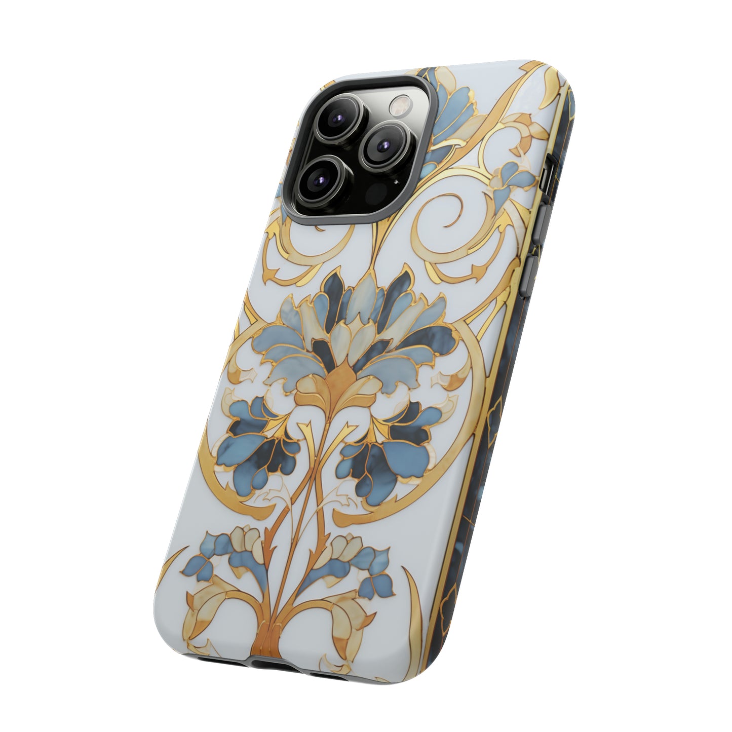 Art Deco Floral Gold