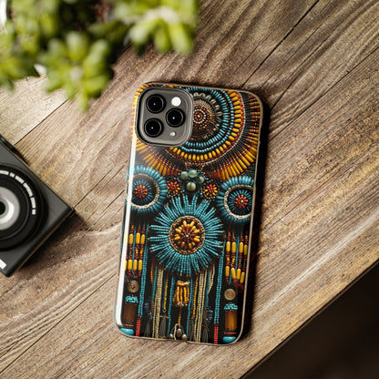 Native American Beadwork iPhone Case | Crafted Elegance with Cultural Heritage