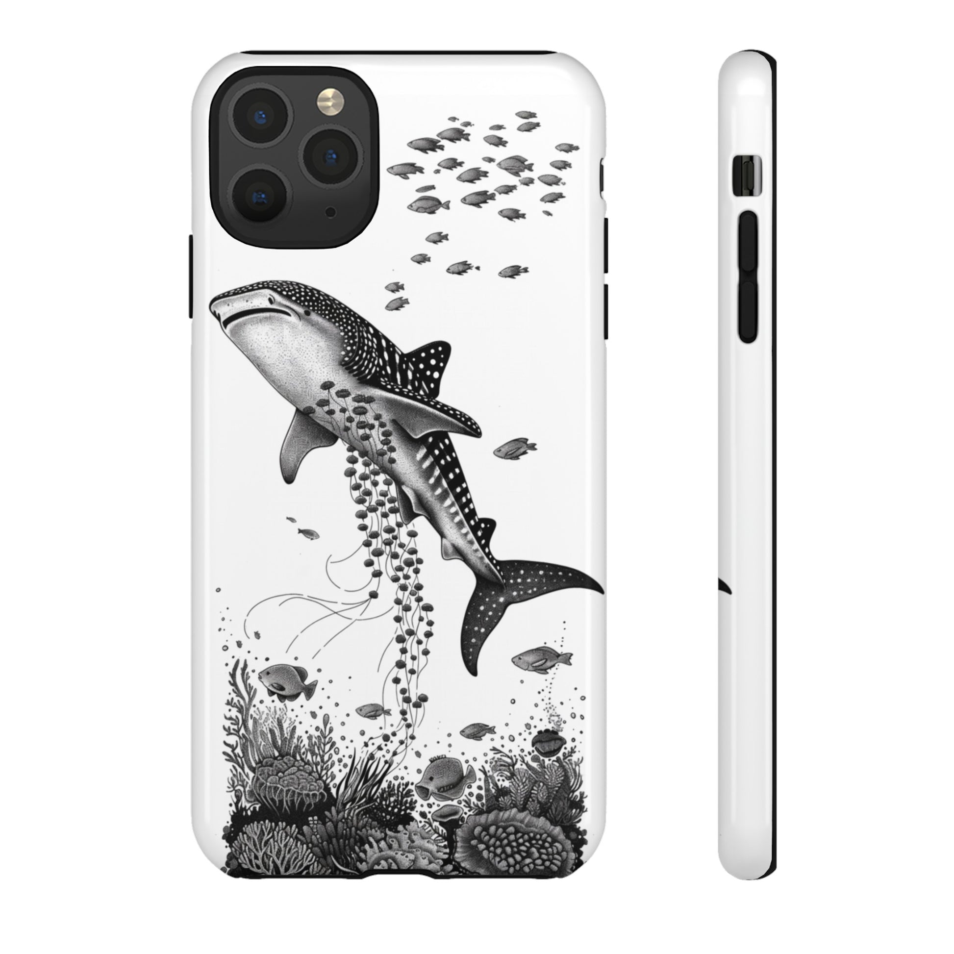 ocean creatures cover for iPhone 12