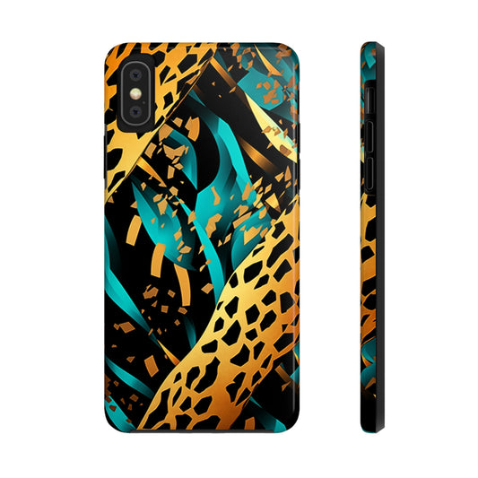 Opulent iPhone 14 Pro Max Leopard Print Design