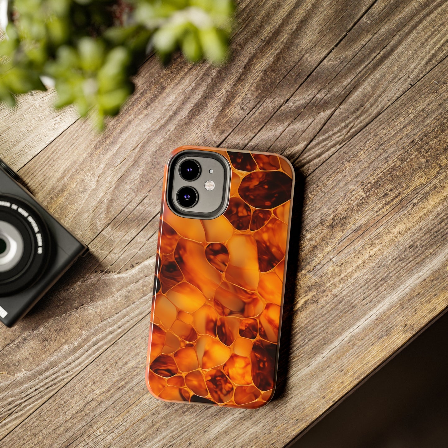 Retro Tortoise Shell iPhone Case | Vintage Elegance and Modern Protection