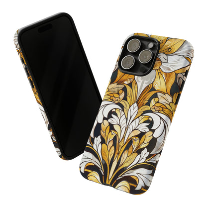 Art Deco Stained Glass floral Phone Case