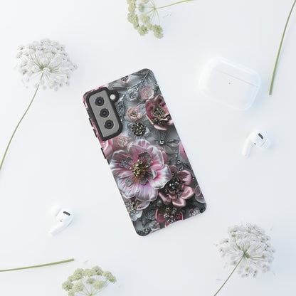 Coquette Aesthetic Floral Art iPhone 15 Case