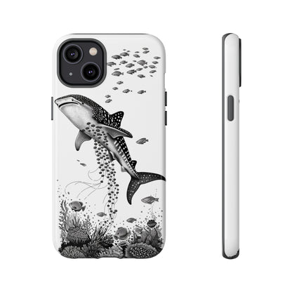 Whale Shark, Turtle, Manta Ray Phone Case