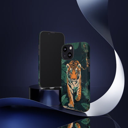 Retro Jungle Tiger Phone Case