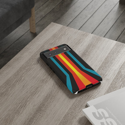 Retro Lines 1980s Flashback Phone Case