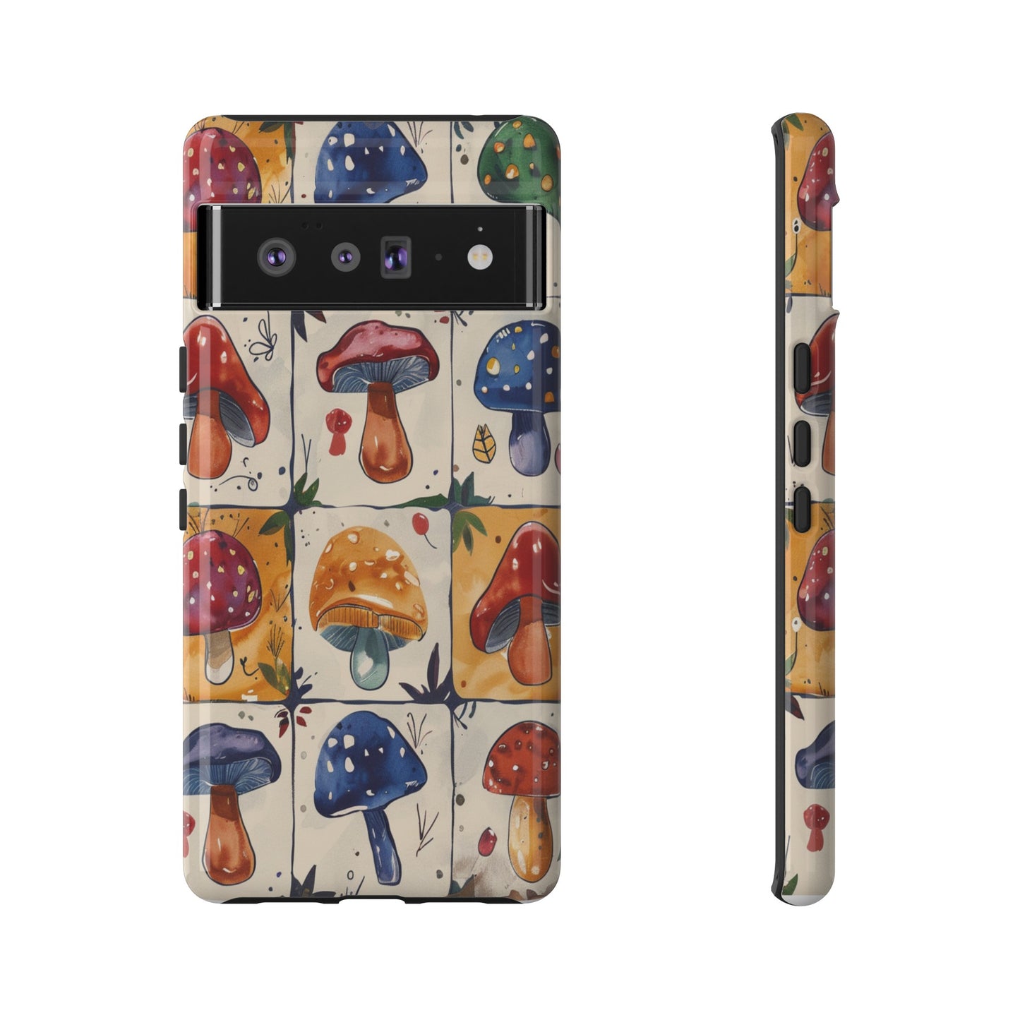 Trippy Magic Mushroom Toadstools Phone Case