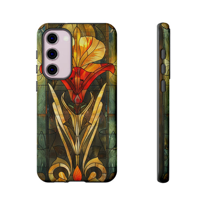 Art Deco Stained Glass floral Phone Case