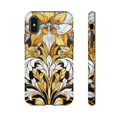 Art Deco Stained Glass floral Phone Case