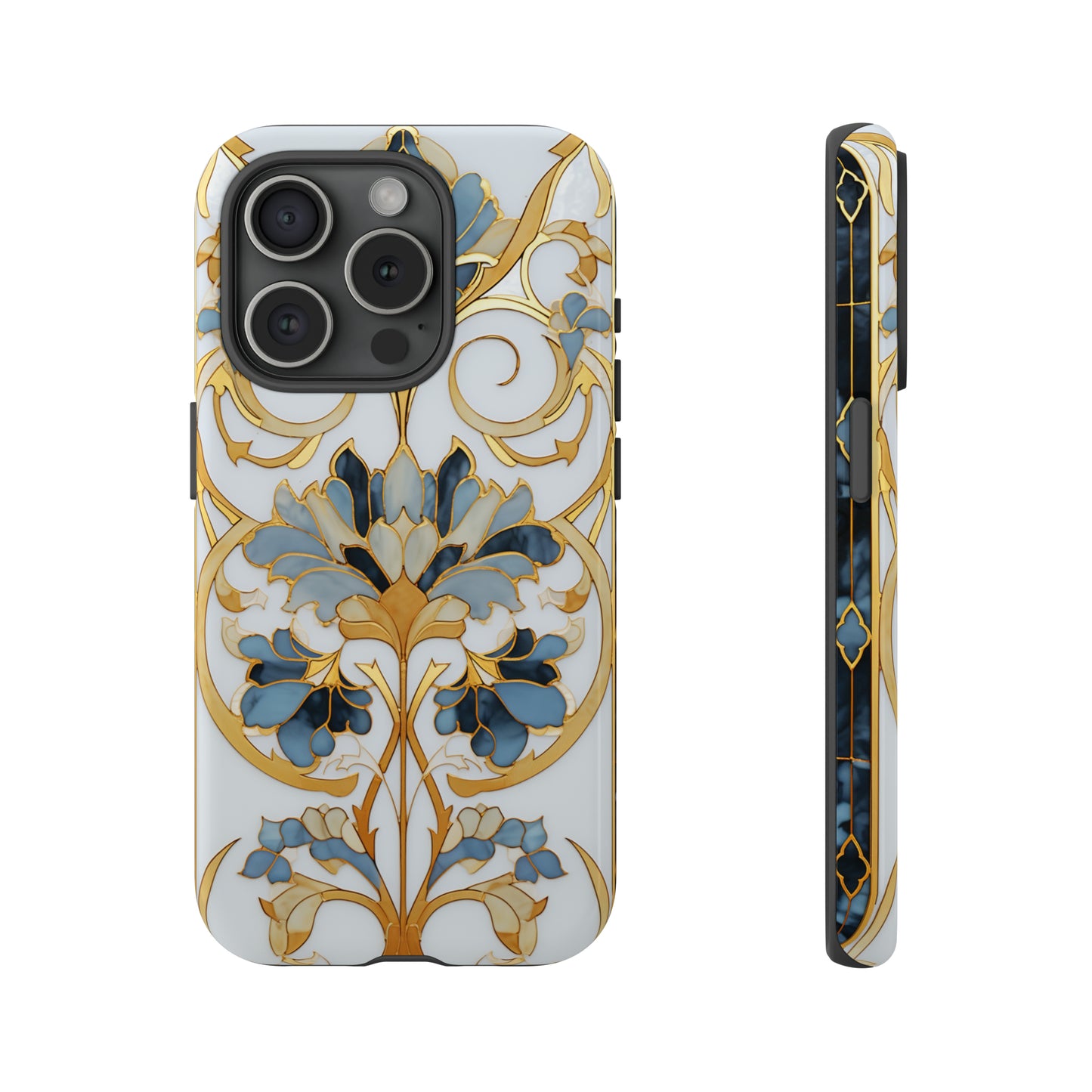 Art Deco Floral Gold