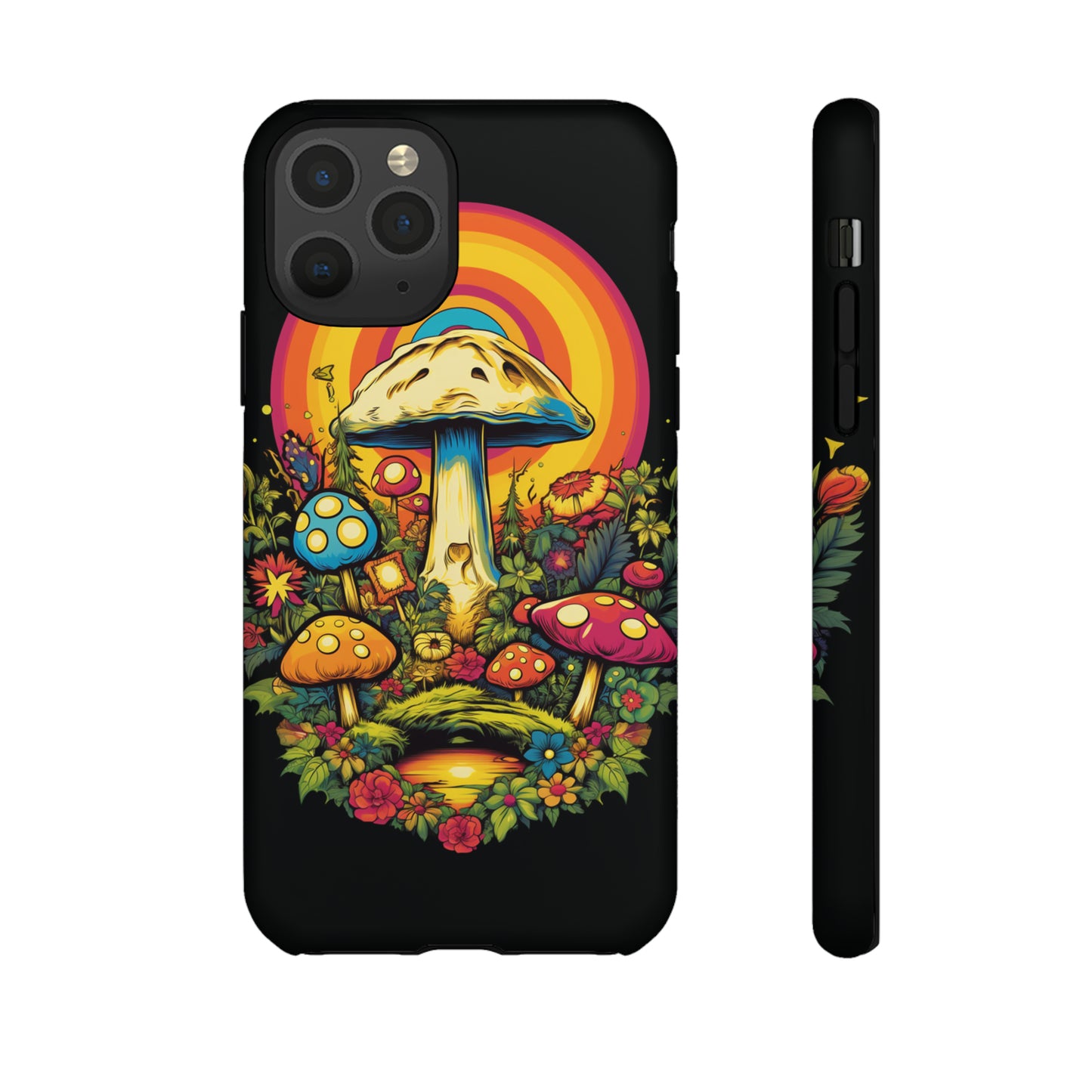 Psychedelic Art Mushroom Phone Case