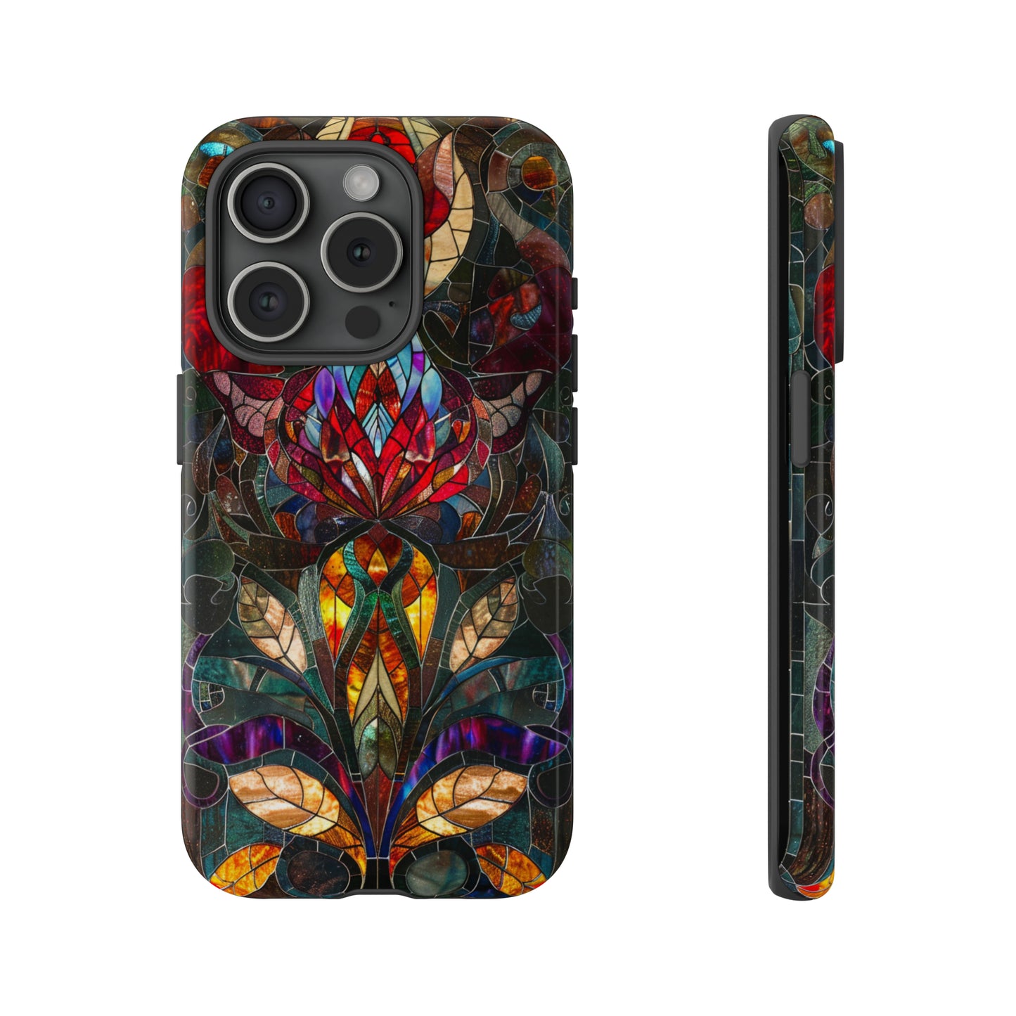 Art Deco Stained Glass floral Phone Case