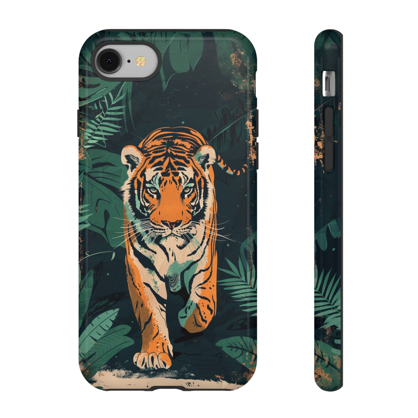 Retro Jungle Tiger Phone Case