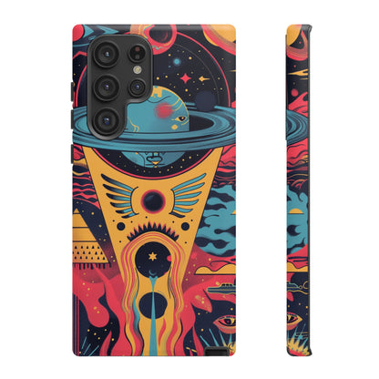 Cosmic Journey Space and Time Phone Case