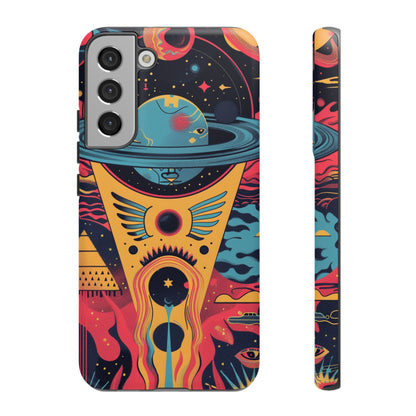 Cosmic Journey Space and Time Phone Case