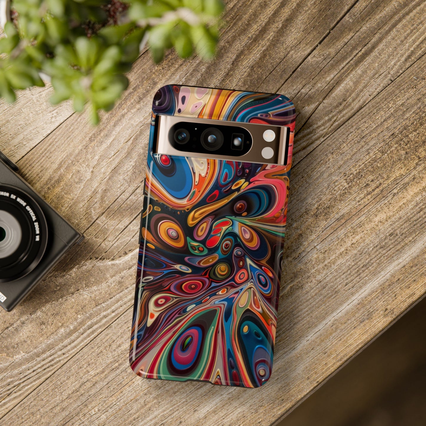 Trippy Psychedelic Color Explosion Phone Case