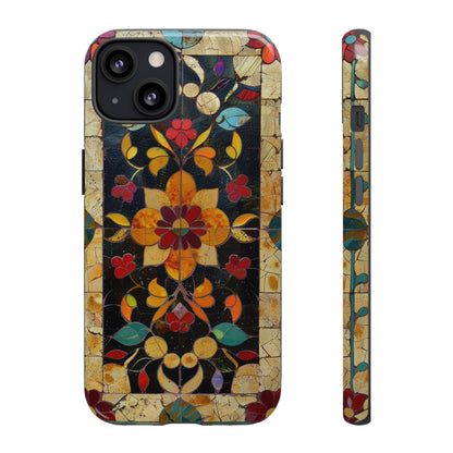 Azulejo Porcelain Vintage Tile Mediterranean Design Phone Case