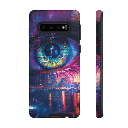 Eye of the Beholder Cyberpunk Art Phone Case