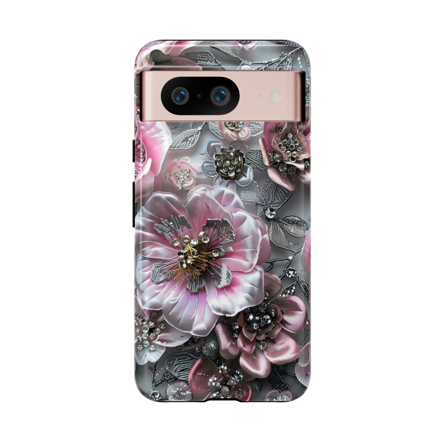 Coquette Aesthetic Floral Art iPhone 15 Case