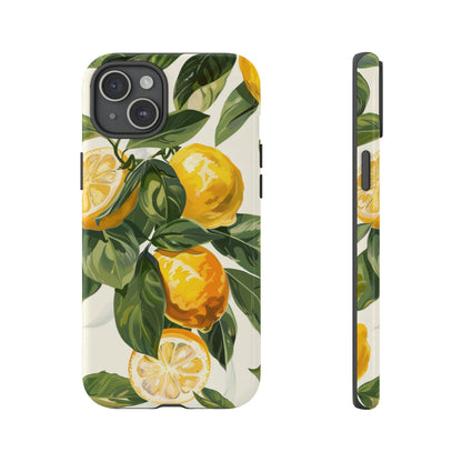 Yellow Lemon Italian  Painting iPhone 13 Case